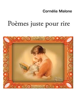 cover image of Poèmes juste pour rire